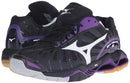 Mizuno [Tornado X Black/Purple] Court Shoes