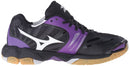 Mizuno [Tornado X Black/Purple] Court Shoes