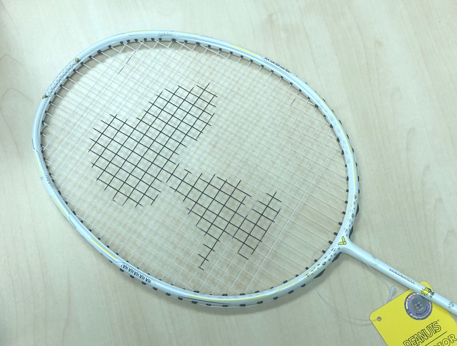 Add On: Snoopy Badminton Racket Logo Stencil – T1 SPORTS