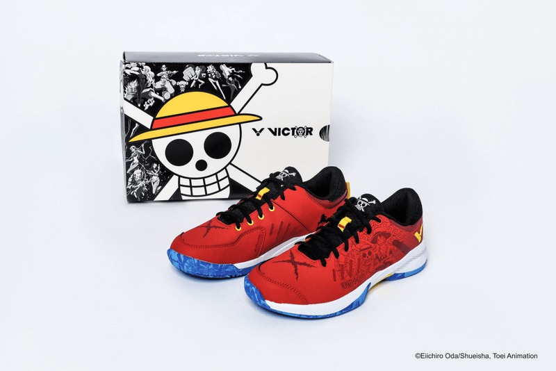 VICTOR X ONE PIECE A OPL D Luffy Red Court Shoes T1 SPORTS