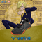 [VICTOR X ONE PIECE] A-OPS C Sanji Black Court Shoes