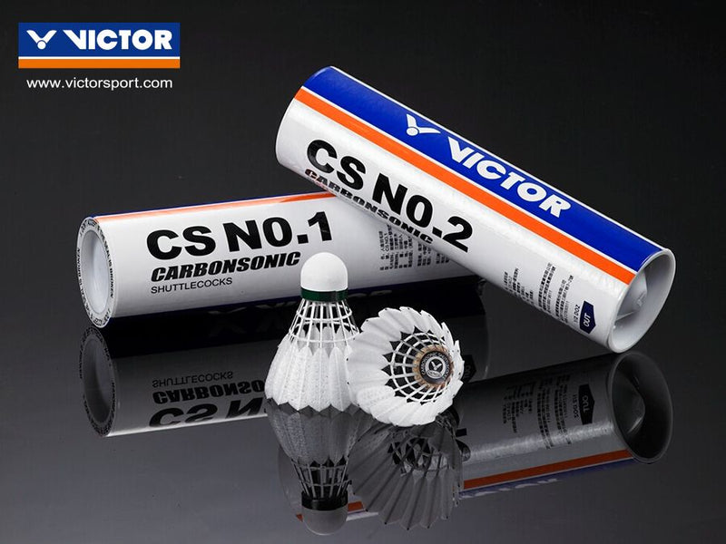 Victor Carbonsonic No.2 Synthetic Feather Shuttles [6pcs]