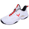Victor [A660 A] White/Red Court Shoes