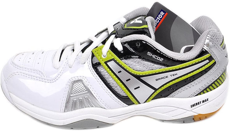 Victor [SHC 02 C White/Black] Court Shoes