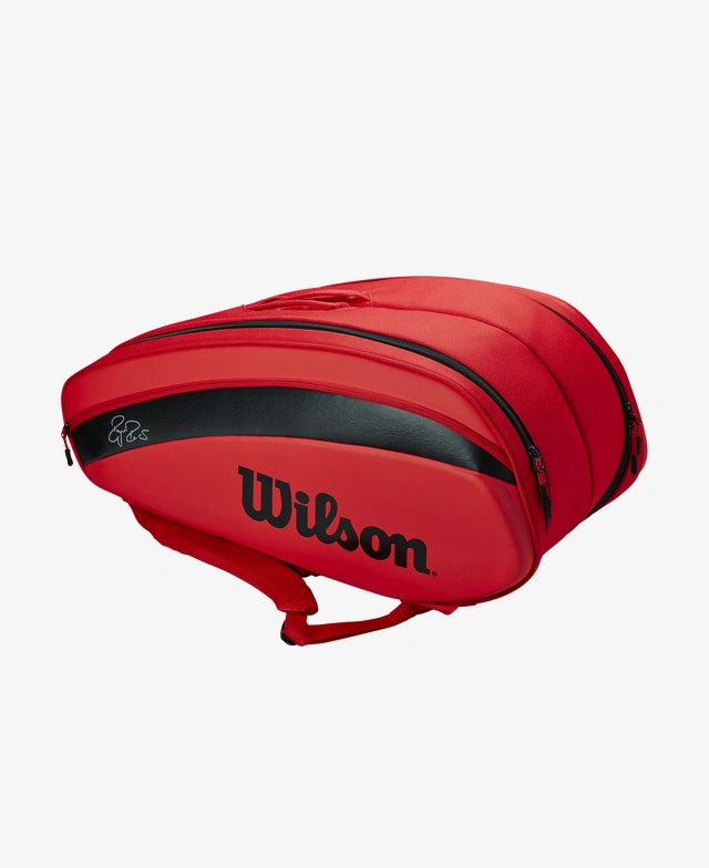 Wilson Roger Federer DNA 12 Pack Infrared Racket Bag