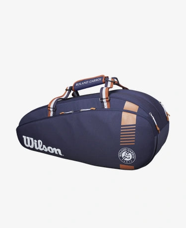 Wilson Roland Garros Team 6 Pack Navy/Clay Racket Bag