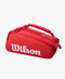 Wilson Super Tour 15 Pack Red Racket Bag