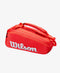 Wilson Super Tour 6 Pack Red Racket Bag