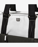 Wilson Cream/Forest Green Tote Bag