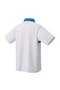 [Yonex 10390AEX White] 75th Anniversary Edition Men's Polo Shirt