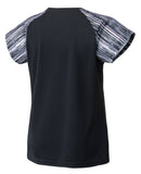 Yonex 16574EX Marin/Intanon Replica Black Crew Neck Shirt