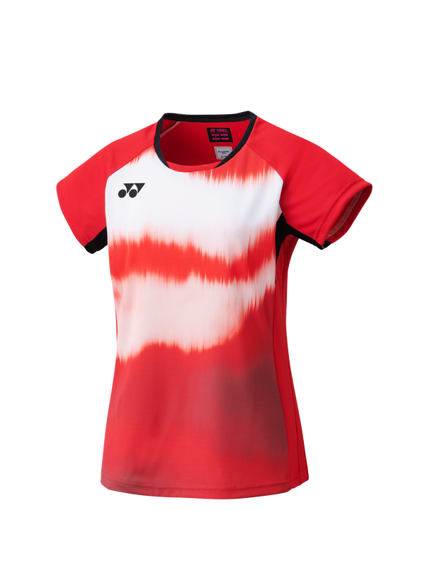 Yonex 20641EX Tornado Red Crew Neck Shirt