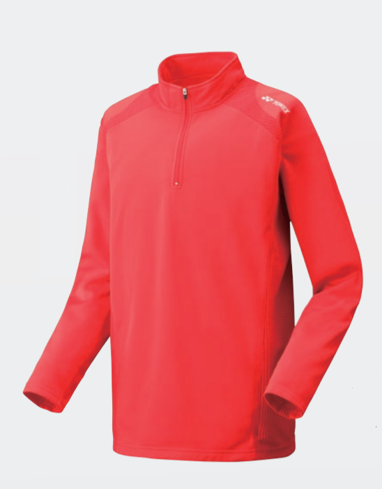 [Yonex 31011EX Long Sleeve Red Pullover]