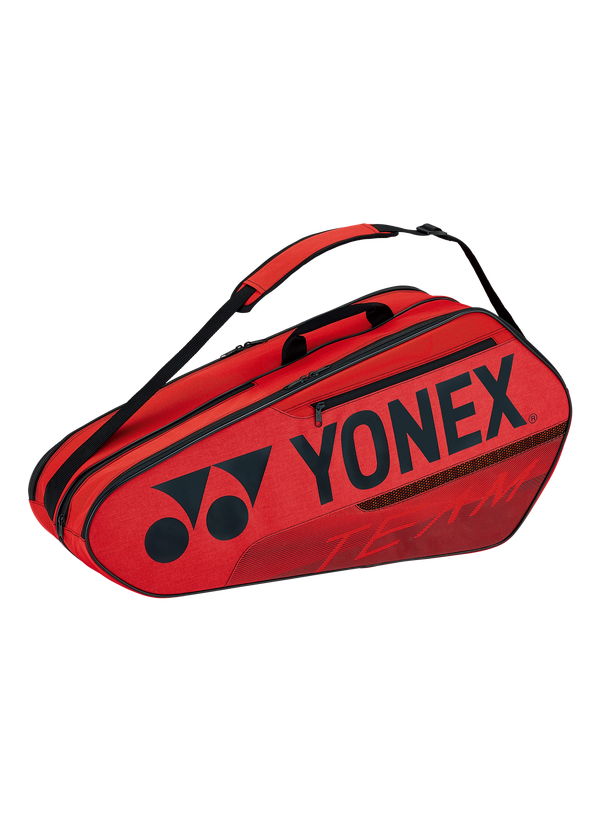 Yonex BA42126 Team Racket Bag 6pcs (Red)