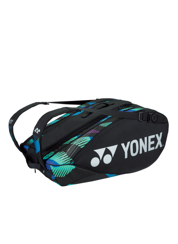 Yonex BA92229 Pro Racket Bag 9pcs (Green/Purple)