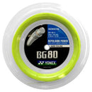 Yonex BG80 Badminton String Reel (200m) - Yellow