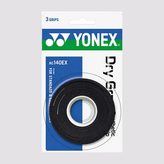 Yonex Dry Grap AC140EX (Pack of 3) - Black