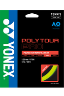 Yonex Polytour Pro 17/120 Tennis String Pack (12m) - Yellow