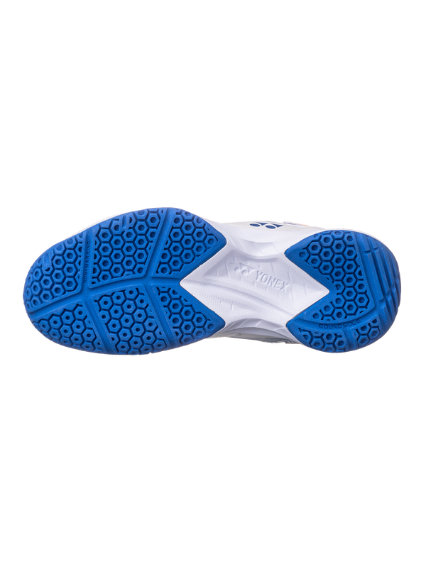 Yonex Power Cushion [SHB 37JR White/Blue] Junior Court Shoes