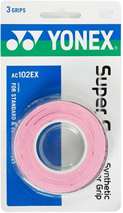 Yonex Super Grap AC102EX (Pack of 3) - Pink