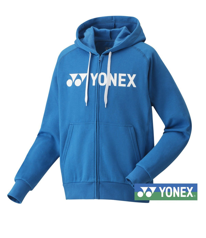 Yonex YM0018EX Long Sleeve Full Zip Infinite Blue Hoodie