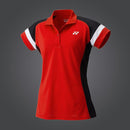 Yonex YW0002EX Ladies Red Shirt