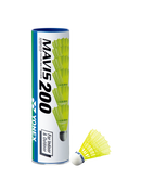 Yonex Mavis 200 Plastic Nylon Shuttles [Yellow - 6pcs]