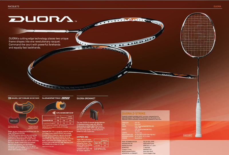 Yonex Duora Z-Strike Badminton Racket (LIMITED)